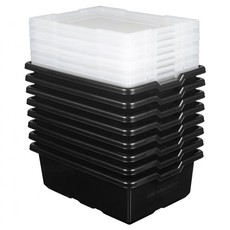 Medium Storage Bin (Black) (set 45498-1)
