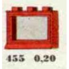 1 x 3 x 2 Window, Red or White (set 455-2)