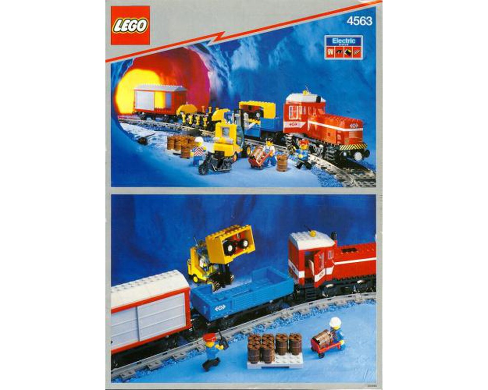 Lego electric train sales set 4563