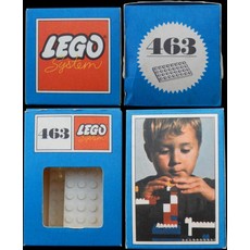 4 x 8 Plates, White (set 463-1)