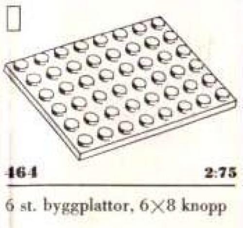 6 x 8 Plates, White