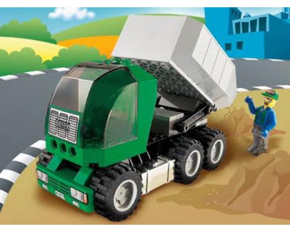 LEGO Set 4653-1 Dump Truck (2003 4 Juniors) | Rebrickable - Build