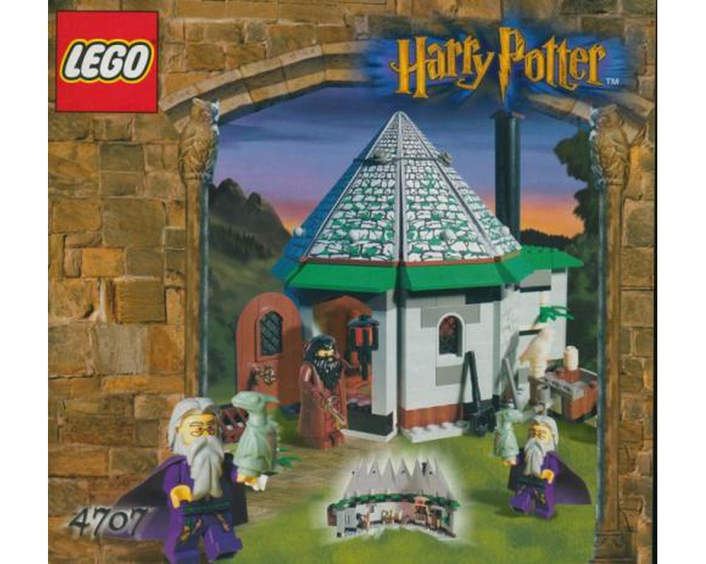 LEGO Set 4707-1 Hagrid's Hut (2001 Potter) | Rebrickable - Build with