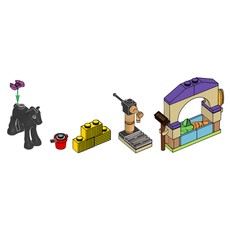 Cute Foal with Food and Water Pump (set 472201-1)