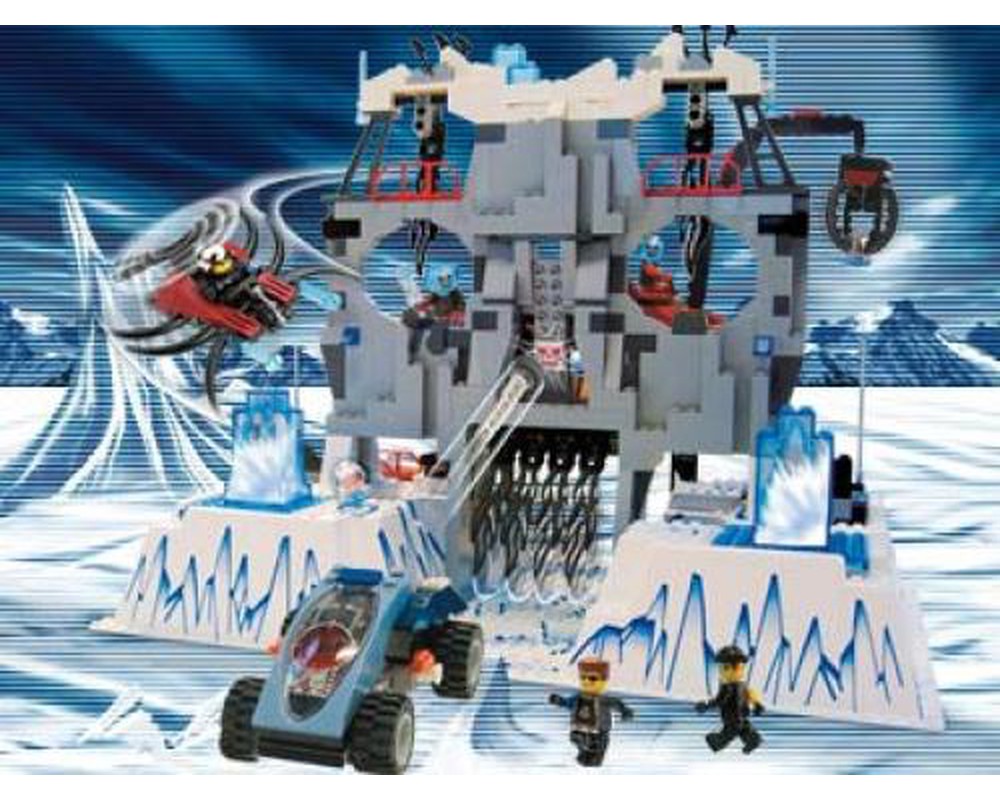 LEGO Set 4748-1 Ogel's Mountain Fortress (2004 Alpha Team