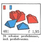 Slopes Regular, Double, Angle, Valley and Corner, Red (System)