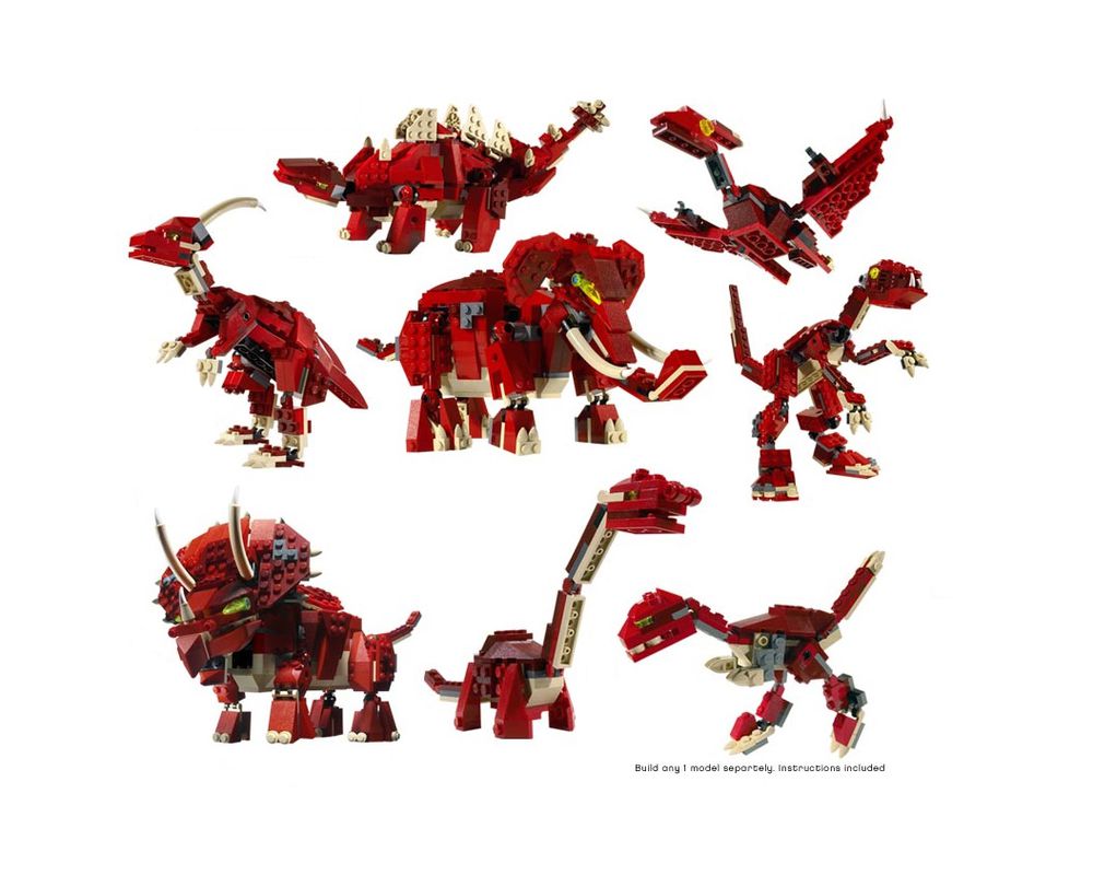 LEGO Set 4892-1 Prehistoric (2006 | Rebrickable - Build LEGO