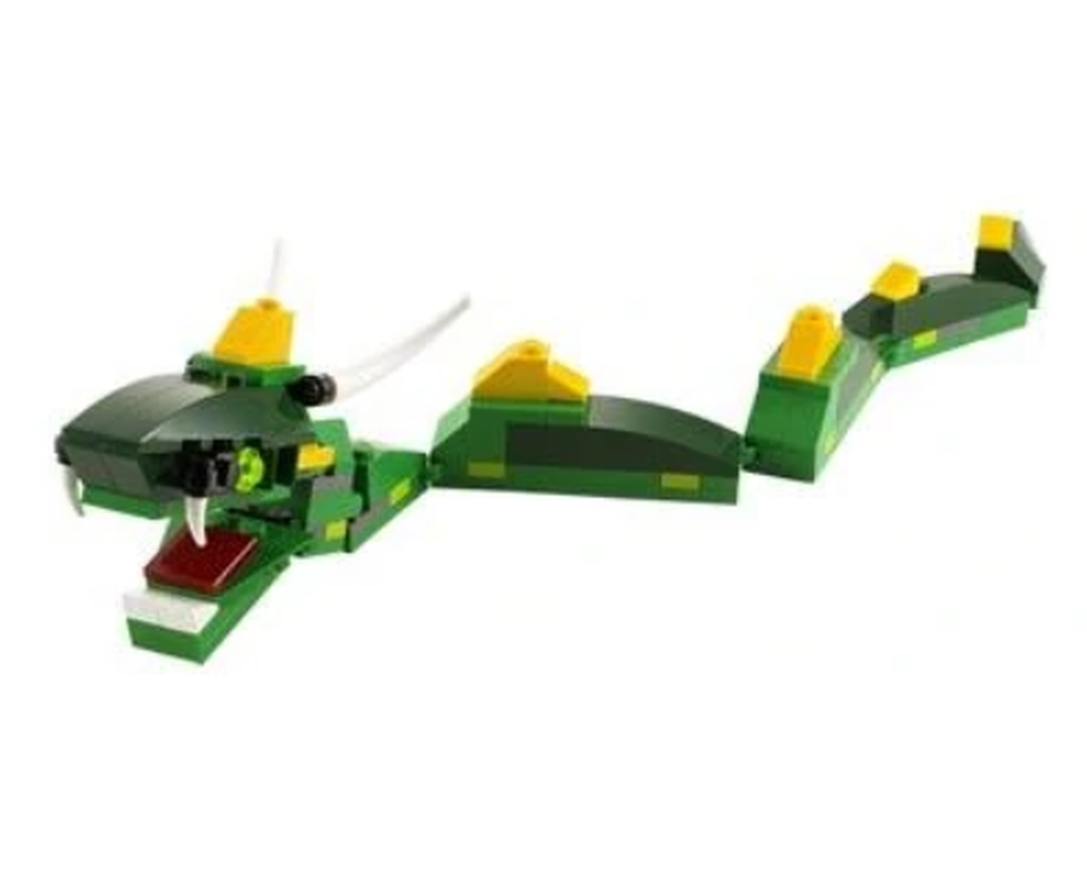 Lego green hot sale snake