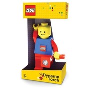 Minifigure Dynamo Flashlight with Blue Torso, Red Arms and Red Legs
