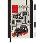 Notebook With 1 Pen: Train Of Thought