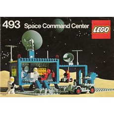 Space Command Center (Flatplate version) (set 493-1)