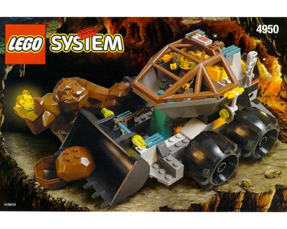 bule violet cirkulation LEGO Set 4950-1 Loader - Dozer (1999 Rock Raiders) | Rebrickable - Build  with LEGO