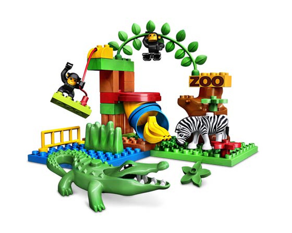 LEGO Set 4961-1 Fun Zoo (2005 Duplo Town > Legoville) | Rebrickable - LEGO