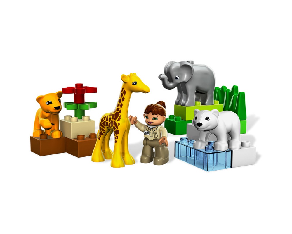 solid marmor lammelse LEGO Set 4962-3 Baby Zoo (re-release) (2009 Duplo > Town > Legoville) |  Rebrickable - Build with LEGO