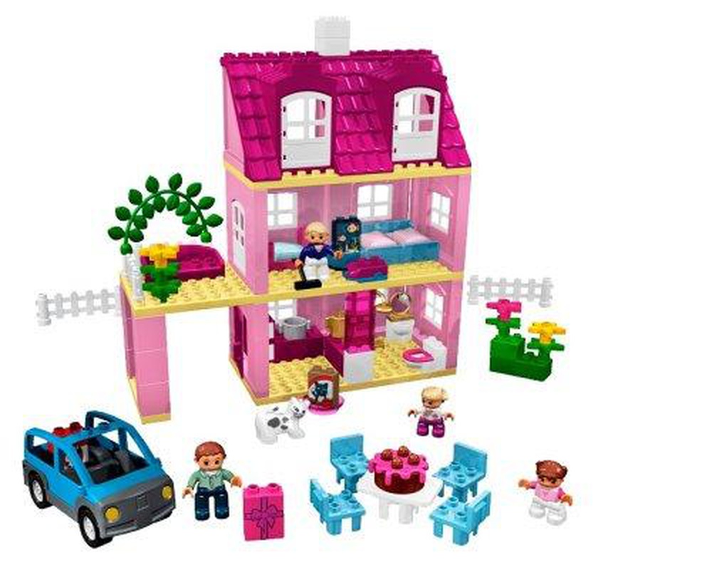 solidariteit Onafhankelijk lijden LEGO Set 4966-1 Doll's House (2006 Duplo > Playhouse) | Rebrickable - Build  with LEGO