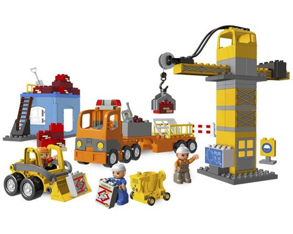 LEGO Set 4988-1 Construction Site (2007 > Town > Legoville) | Rebrickable - Build