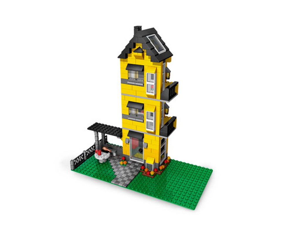 smid væk næve Intakt LEGO Set 4996-1-b2 Apartment Building (2008 Creator > Creator 3-in-1) |  Rebrickable - Build with LEGO