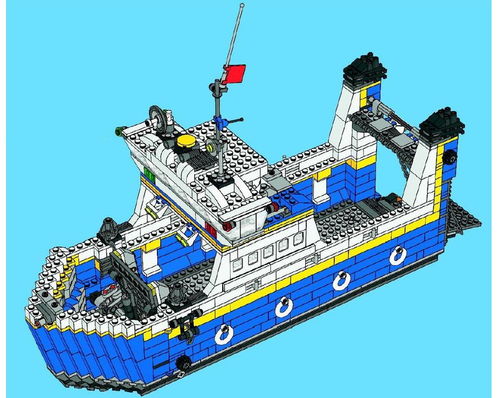 Ælte plade præmedicinering LEGO Set 4997-1-s1 Ferry (2008 Creator > Creator 3-in-1) | Rebrickable -  Build with LEGO