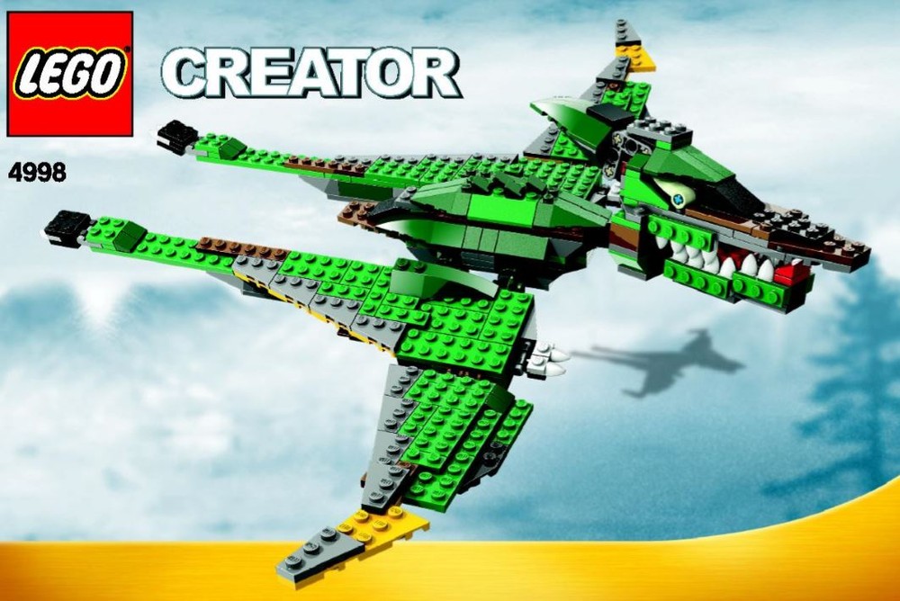 LEGO 4998-1-b2 Pterodactyl (2008 Creator > Creator 3-in-1 ...