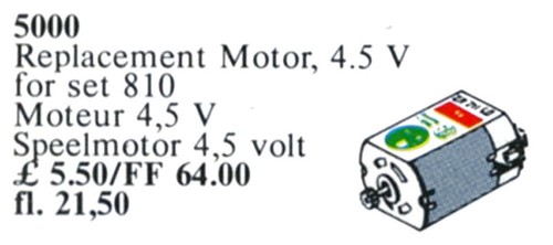 Replacement 4.5V Motor