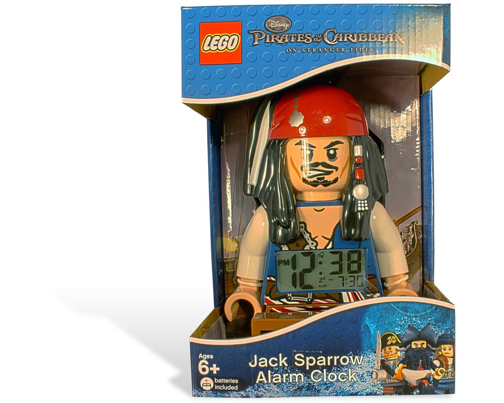 LEGO Set 5000144-1 Jack Sparrow Alarm Clock (2011 Gear ...