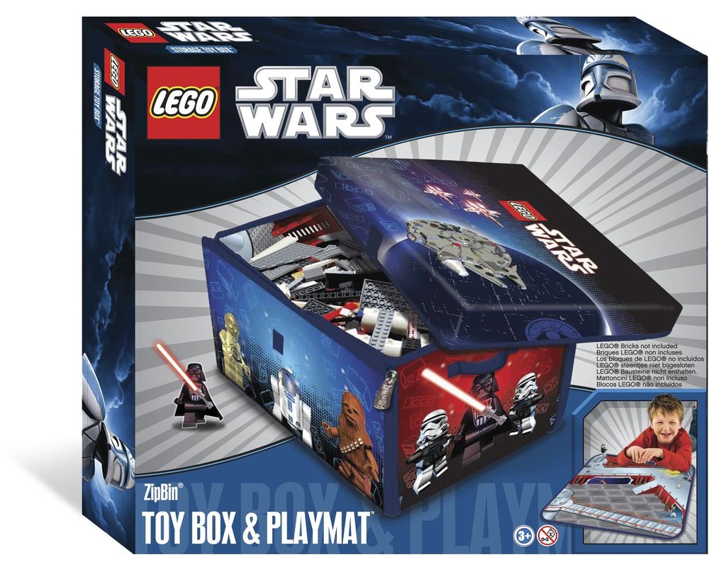 LEGO Set 5001097-1 Star Wars ZipBin Toy Box & Playmat (2012 Storage) | Rebrickable - Build LEGO
