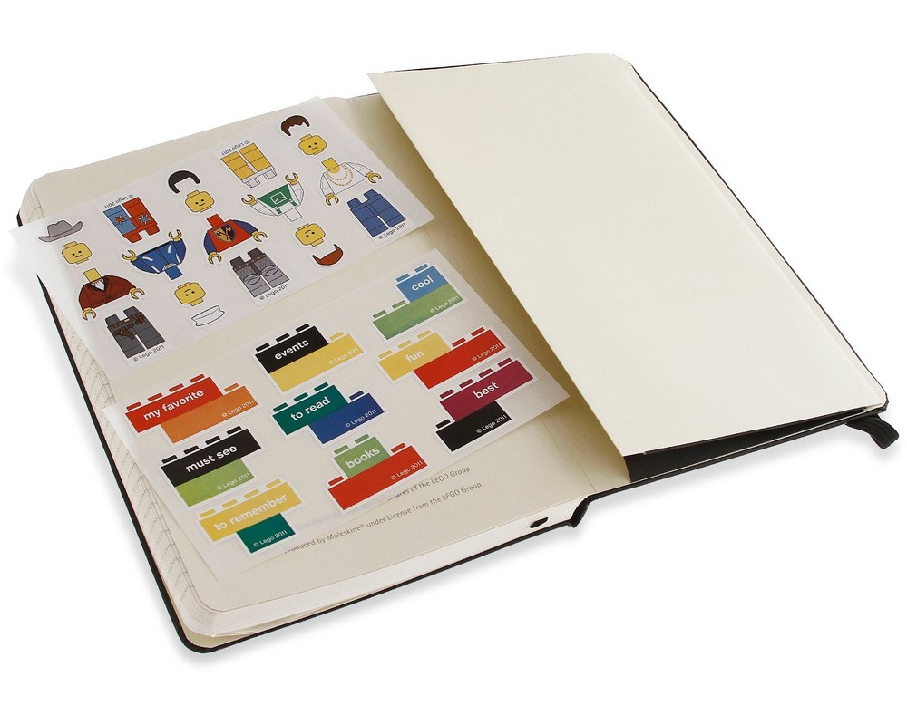 LEGO Set 5001126-1 Limited Edition Ruled Notebook (Black) (2012 Gear ...
