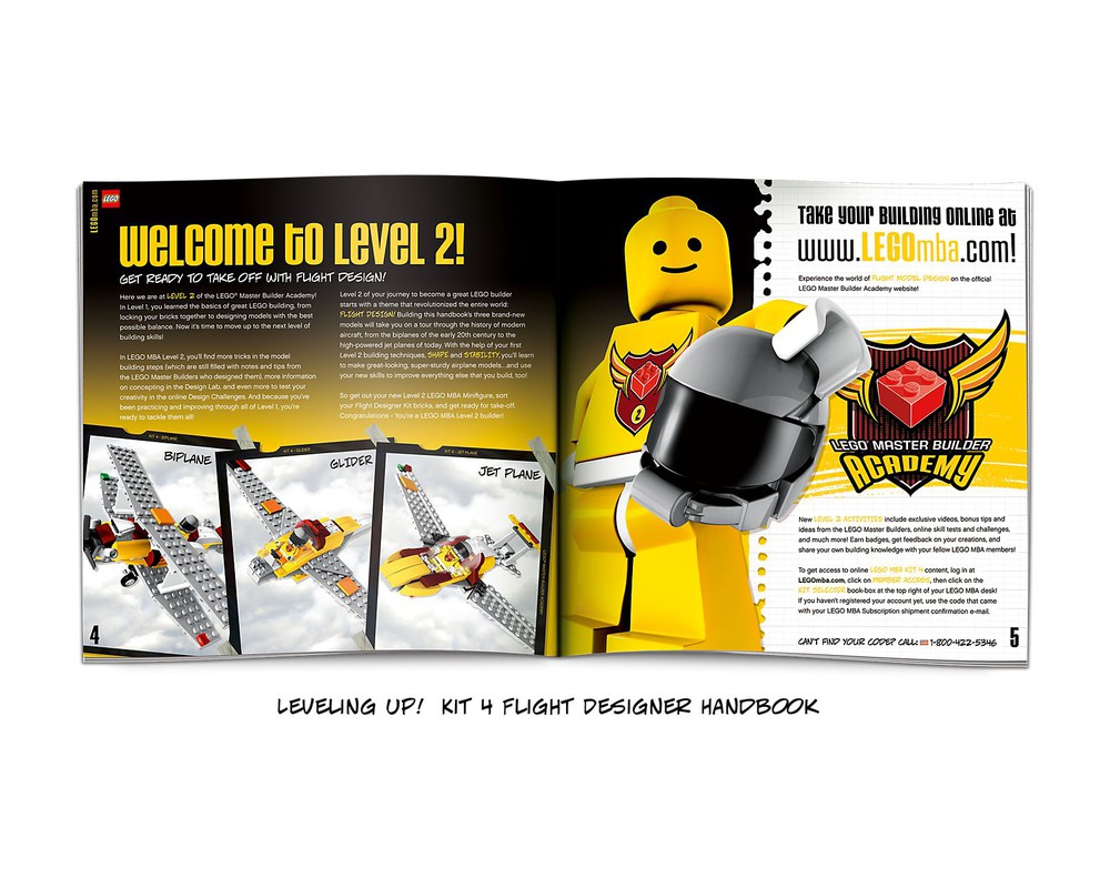 LEGO: Master Builder Academy; A LEGO Training Program, LEVEL 2 Kits 4-6.  (NEW)