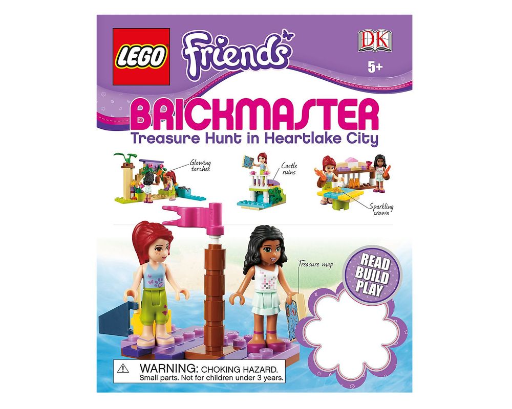 Set 5002890-1 Friends: Brickmaster: Treasure in Heartlake City (2012 Books) | Rebrickable - Build with