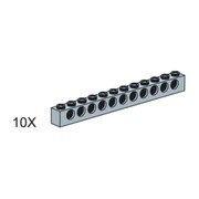 1x12 Gray Technic Bricks