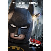 The LEGO Movie: Will Arnett is Batman Poster