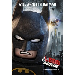 The LEGO Movie: Will Arnett is Batman Poster