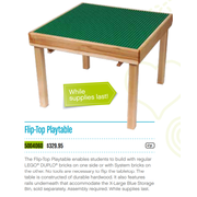 Flip-Top Playtable
