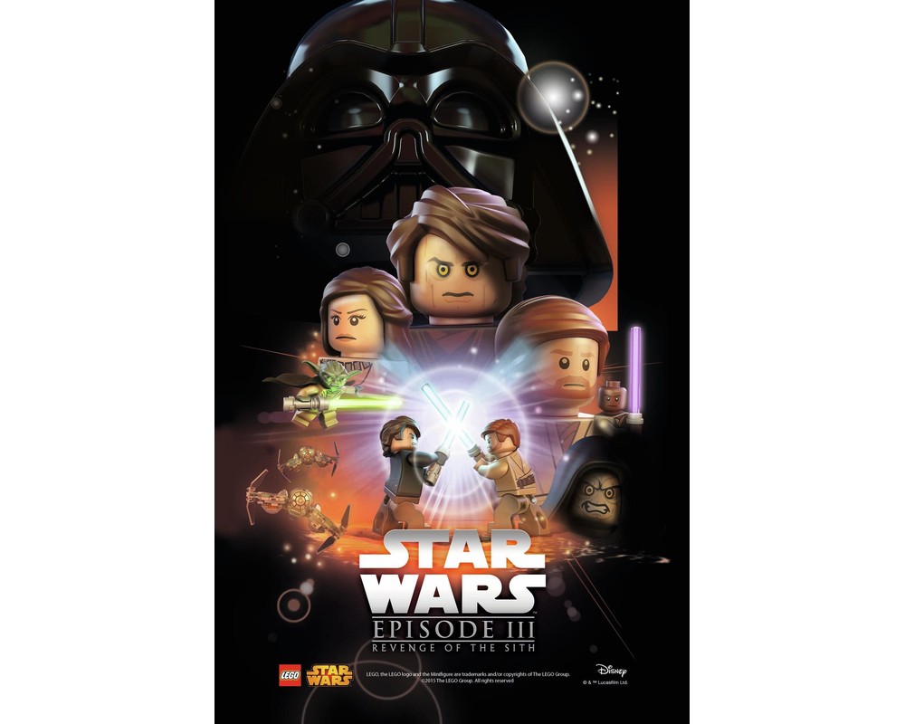 Lego star store wars poster