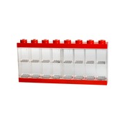 Minifigure Display Case 16 (Red)