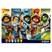 Nexo Knights Character Poster