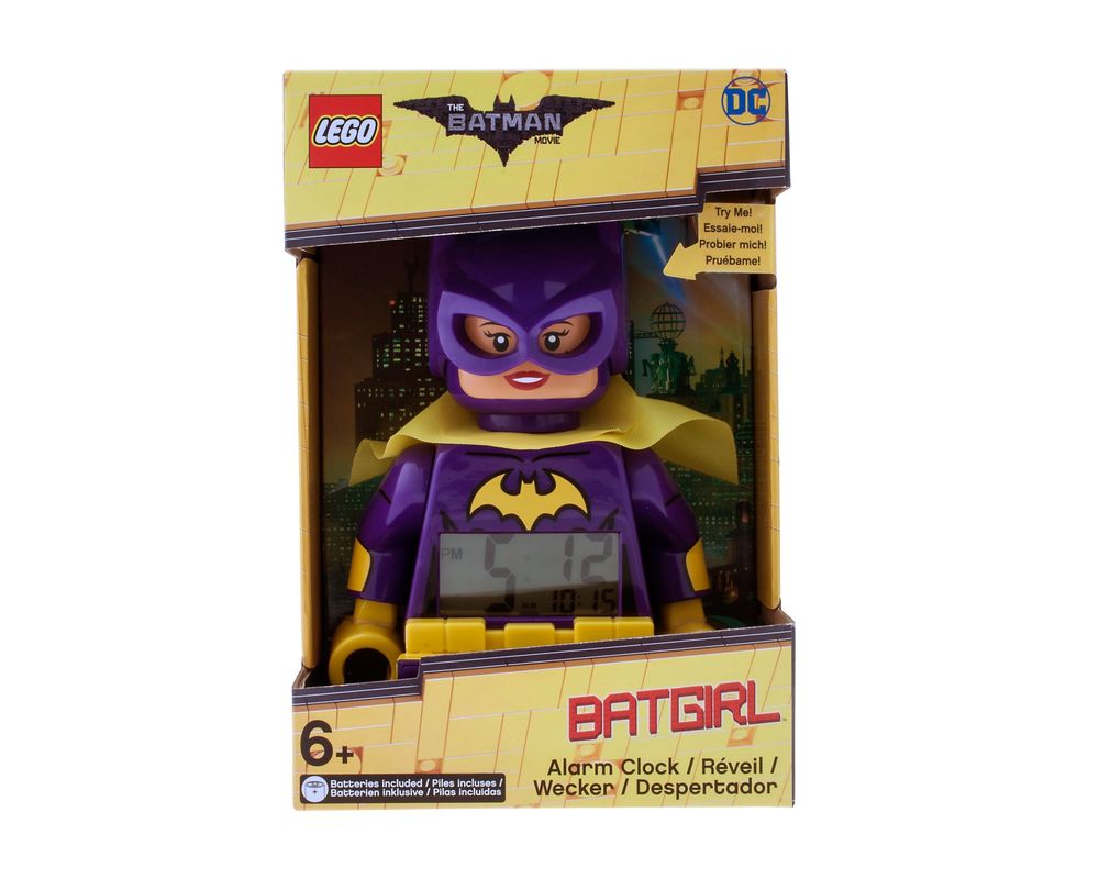 LEGO REVEIL BATMAN DC COMICS ALARM CLOCK