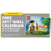 2017 Colorable Wall Calendar