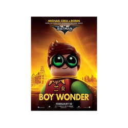 LEGO Batman Movie Robin Poster