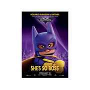 LEGO Batman Movie Batgirl Poster