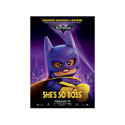 LEGO Batman Movie Batgirl Poster