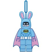 Easter Bunny Batman Luggage Tag