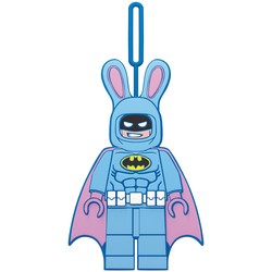 Easter Bunny Batman Luggage Tag