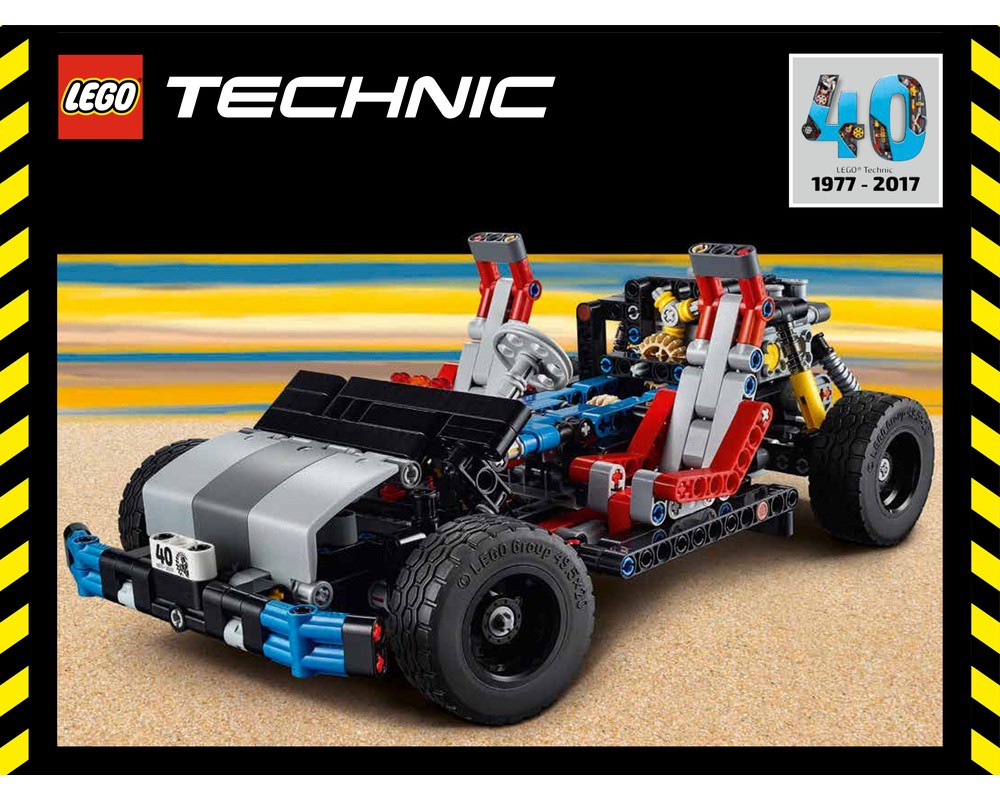 LEGO Set 5005496 1 Technic 40 Year Anniversary Model 2017 Technic Rebrickable Build with LEGO