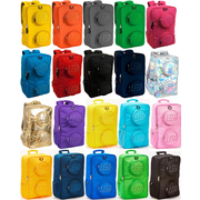 Brick 1 x 2 Backpack - Front Zipper (All Colors)