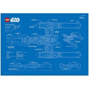 UCS Y-Wing Blueprint Poster
