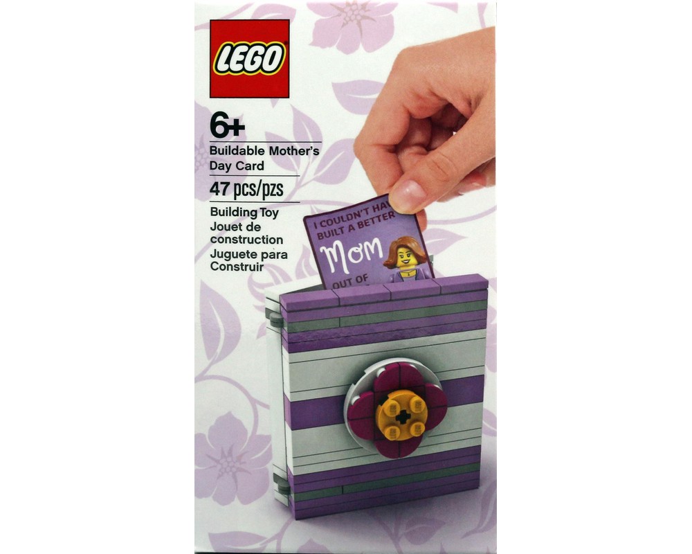 LEGO Set 5005878 1 Buildable Mother s Day Card 2020 Seasonal