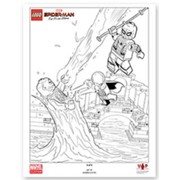 Spider-Man: Far From Home Black & White Art Print
