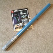 Star Wars 20th Anniversary Lightsaber Poster (Blue)