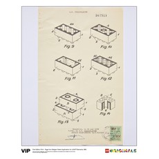 Belgian Patent LEGO Elements 1958 (set 5005996-1)